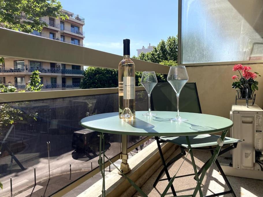 Studio Balcon, Centre Ville, Proximite Plages, Commerces, Restaurants, Musees... Αντίμπ Εξωτερικό φωτογραφία