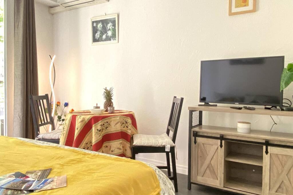 Studio Balcon, Centre Ville, Proximite Plages, Commerces, Restaurants, Musees... Αντίμπ Εξωτερικό φωτογραφία