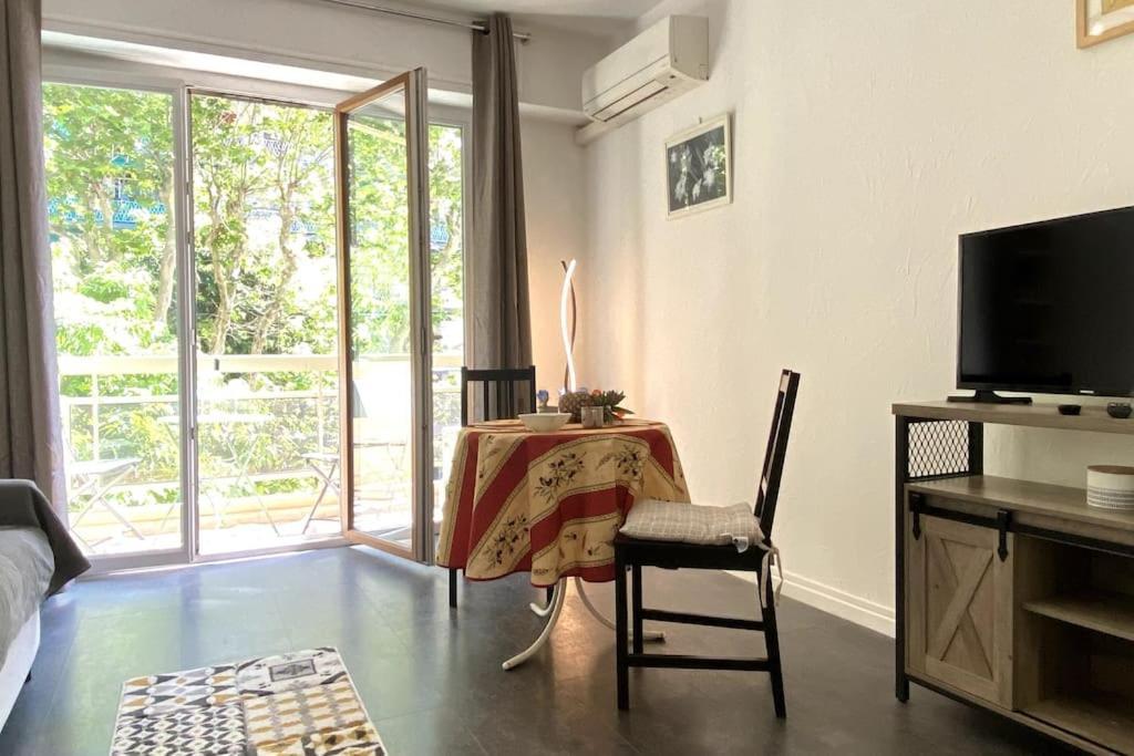 Studio Balcon, Centre Ville, Proximite Plages, Commerces, Restaurants, Musees... Αντίμπ Εξωτερικό φωτογραφία