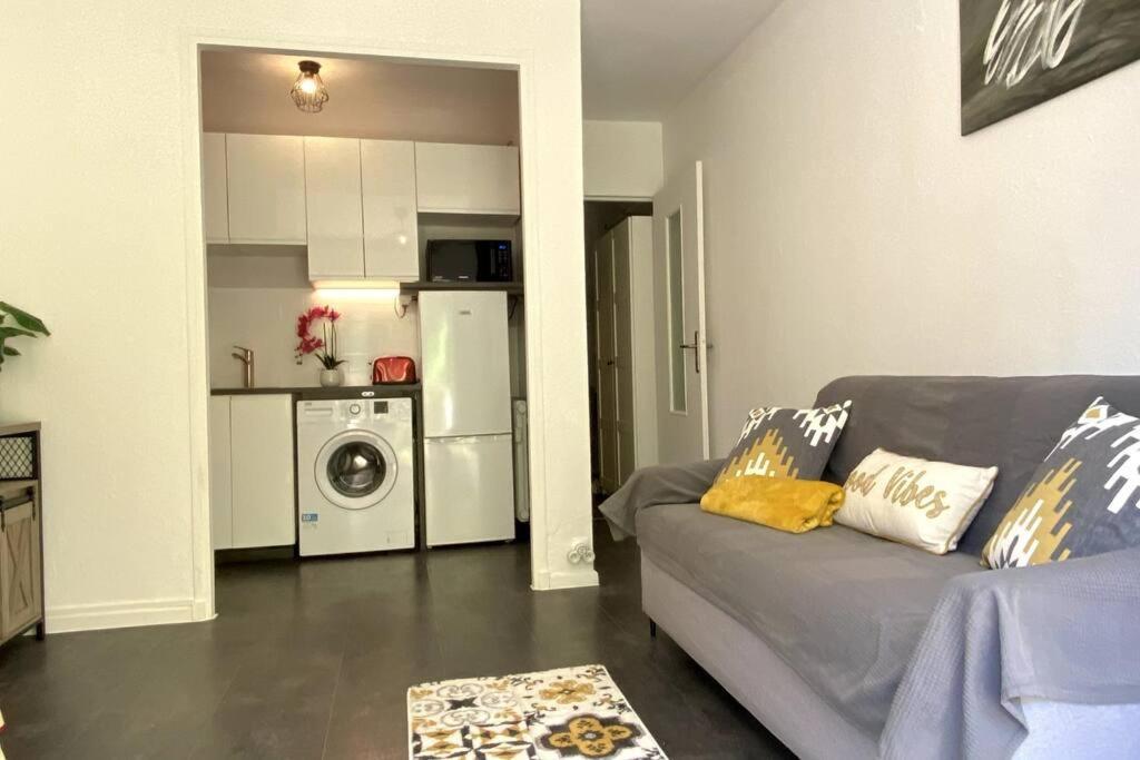 Studio Balcon, Centre Ville, Proximite Plages, Commerces, Restaurants, Musees... Αντίμπ Εξωτερικό φωτογραφία
