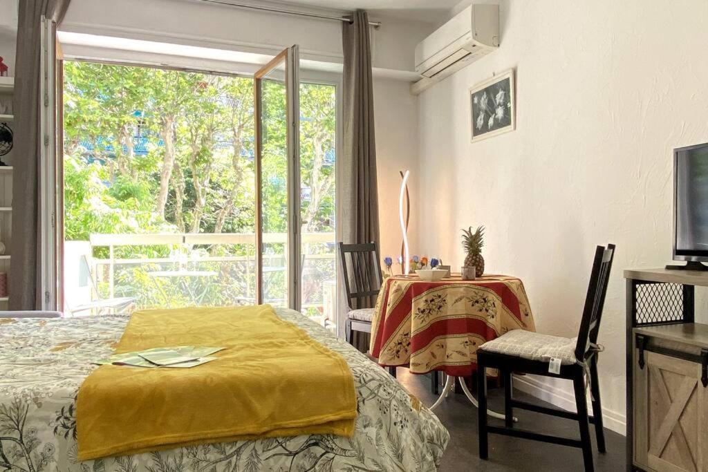 Studio Balcon, Centre Ville, Proximite Plages, Commerces, Restaurants, Musees... Αντίμπ Εξωτερικό φωτογραφία