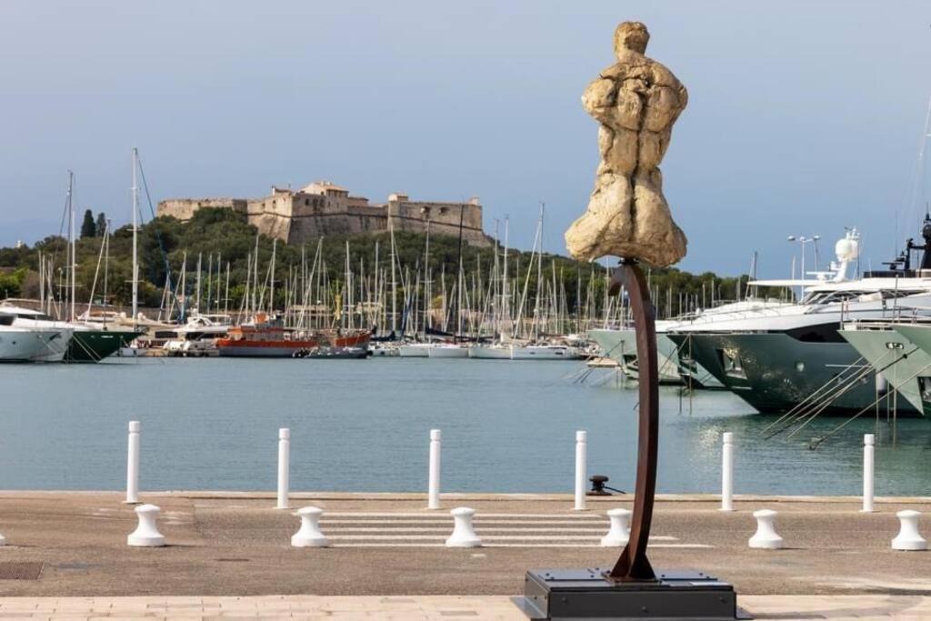 Studio Balcon, Centre Ville, Proximite Plages, Commerces, Restaurants, Musees... Αντίμπ Εξωτερικό φωτογραφία
