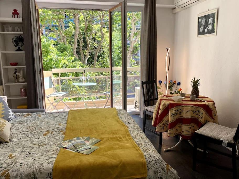 Studio Balcon, Centre Ville, Proximite Plages, Commerces, Restaurants, Musees... Αντίμπ Εξωτερικό φωτογραφία